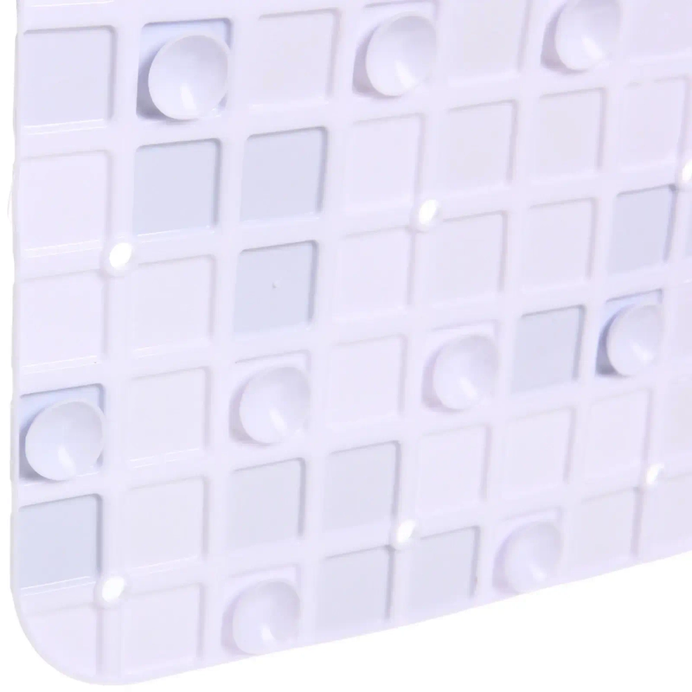 Коврик в ванну 64х34"Орегон» серо-коричневый