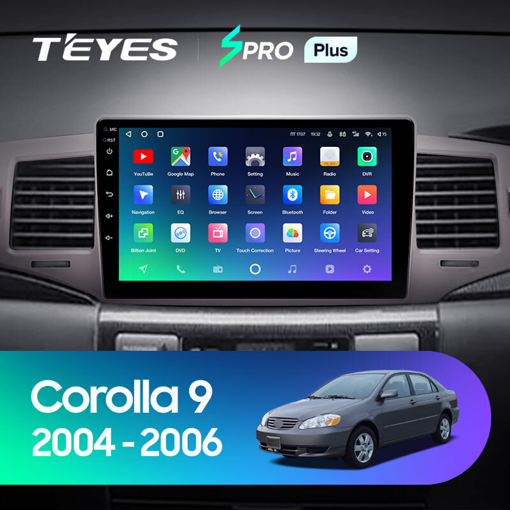 Teyes SPRO Plus 9" для Toyota Corolla 2004-2006