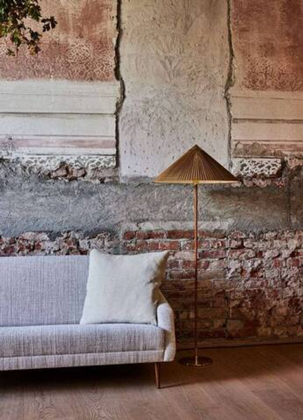 Floor design lamp Gulvlampe Bamboo by GUBI
