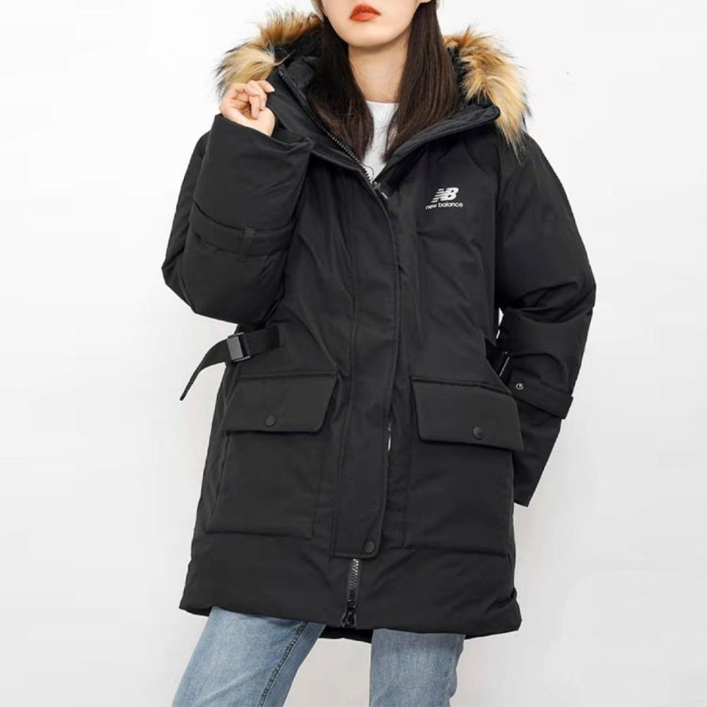 Куртки New Balance Logo, AWJ13340-BK