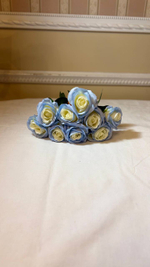 Искусственные цветы, желтые подсолнухи / Высота 44 см. 9 стебелей 9 бутонов/