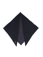 Утепленный платок "Косынка". Черный