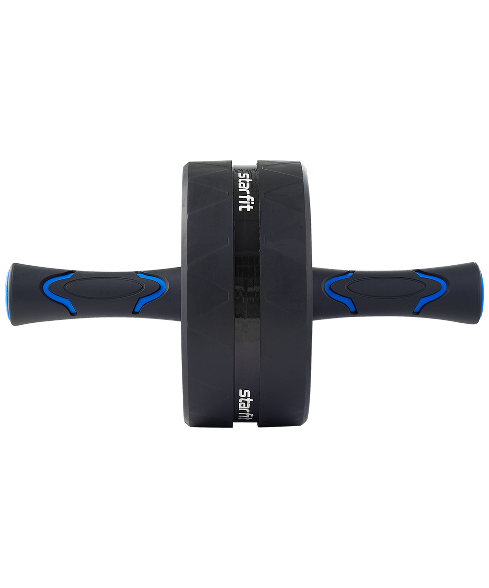 Ролик для пресса широкий RL-106, черный/темно-синий