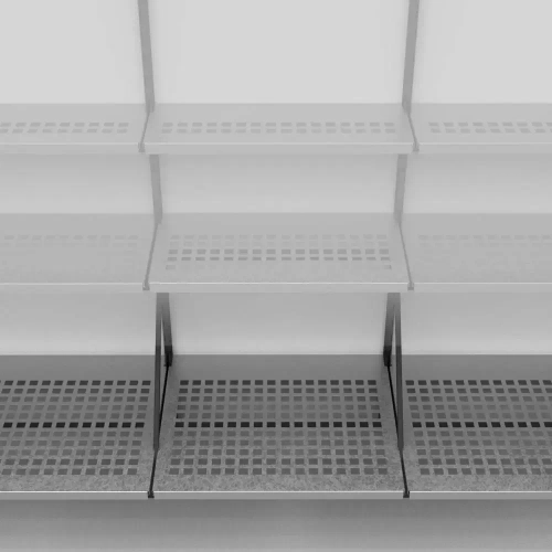 Металлическая полка IF глубиной 520 мм