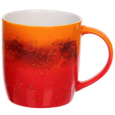 Кружка керамическая 330мл «Краски», микс цветов, цветная
