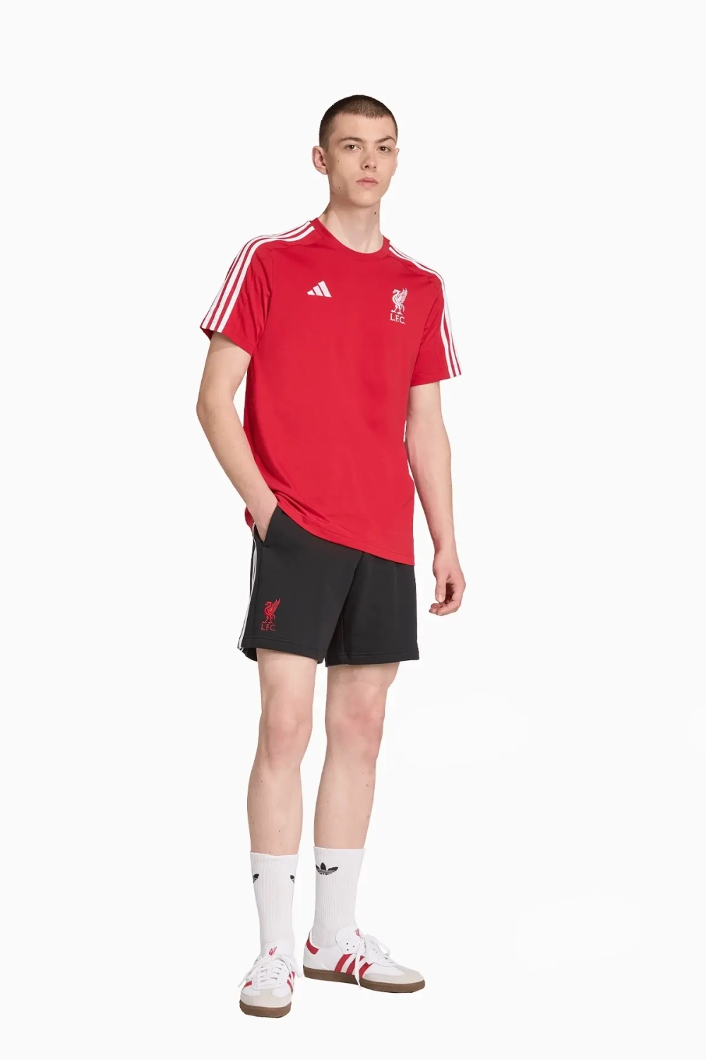 Футболка adidas Liverpool FC 25/26 DNA Tee - красный