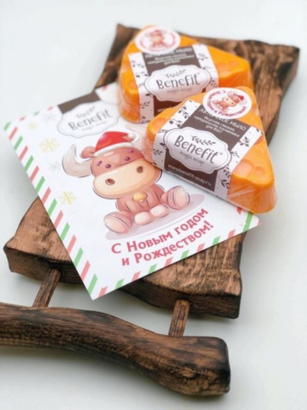 Мыло «Сыр Маасдам»