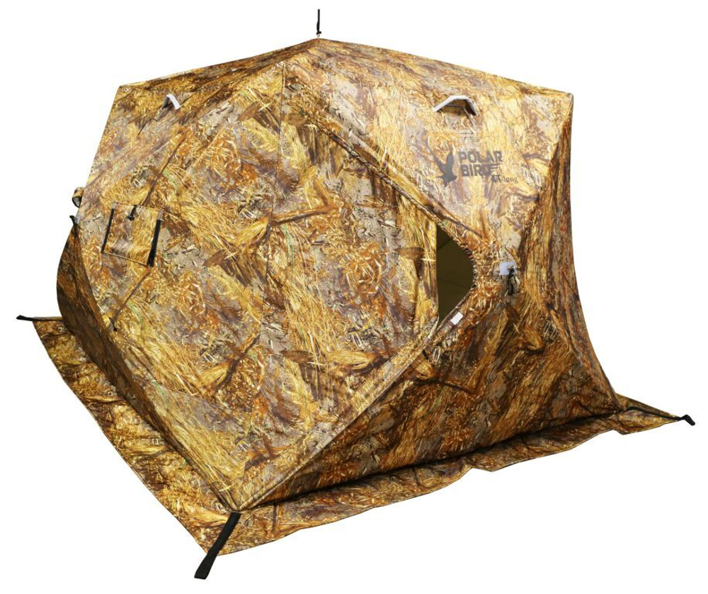 Зимняя палатка Polar Bird 4T long Камуфляж камыш
