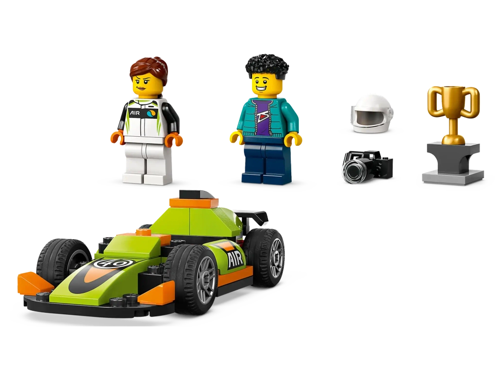 Конструктор LEGO City 60399 Зеленый гоночный автомобиль