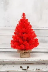 Искусственная елка Огненная 45 см., мягкая хвоя ПВХ, ЕлкиТорг (49045)