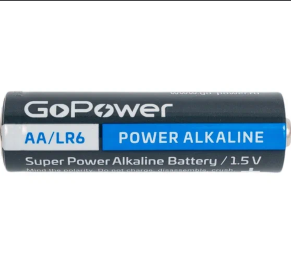 Батарейка GoPower LR6 AA Shrink 4 Alkaline 1.5V за 1 шт