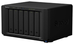 Сетевое хранилище Synology DS1621xs+ черный