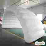 Надувная сцена ракушка LED «Неоновая ночь», 5×3,5×3,5 м