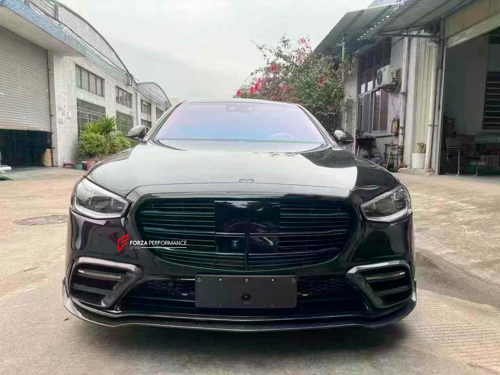 Карбоновый обвес для Mercedes Benz S Class AMG W223 2020+ АМГ Мерседес Бенц S класс