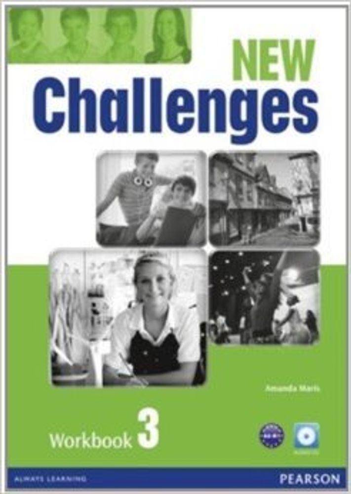 Challenges New Edition 3 Workbook &amp; Audio CD Pack