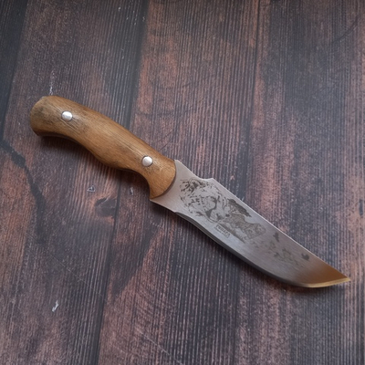 Кованый нож Гепард с ножнами, Кизляр