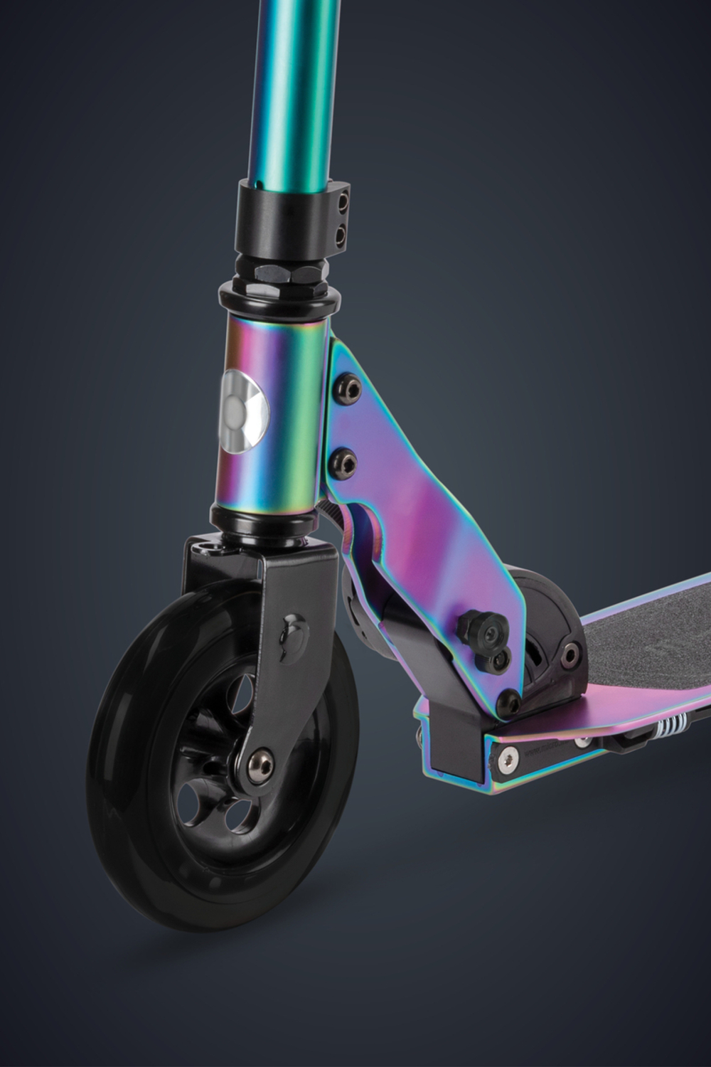 Самокат Micro Speed+ неохром