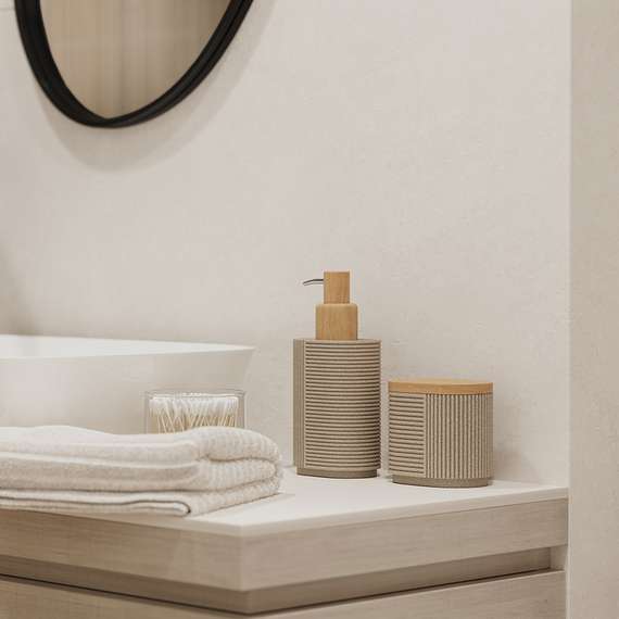 Диспенсер для жидкого мыла dune, песочный