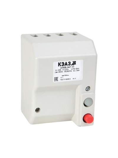Выключатель автоматический 10А 10Iн АП50Б 3МТ У3 400В AC КЭАЗ 107261