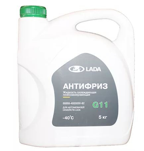 Антифриз АвтоВаз зеленый G11 5 кг