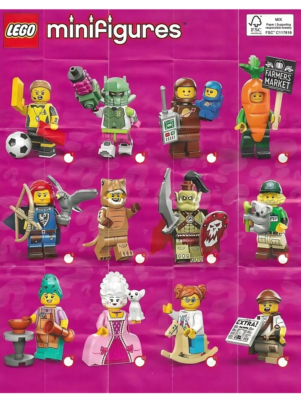 Minifigures 71037 Минифигурка серия 24