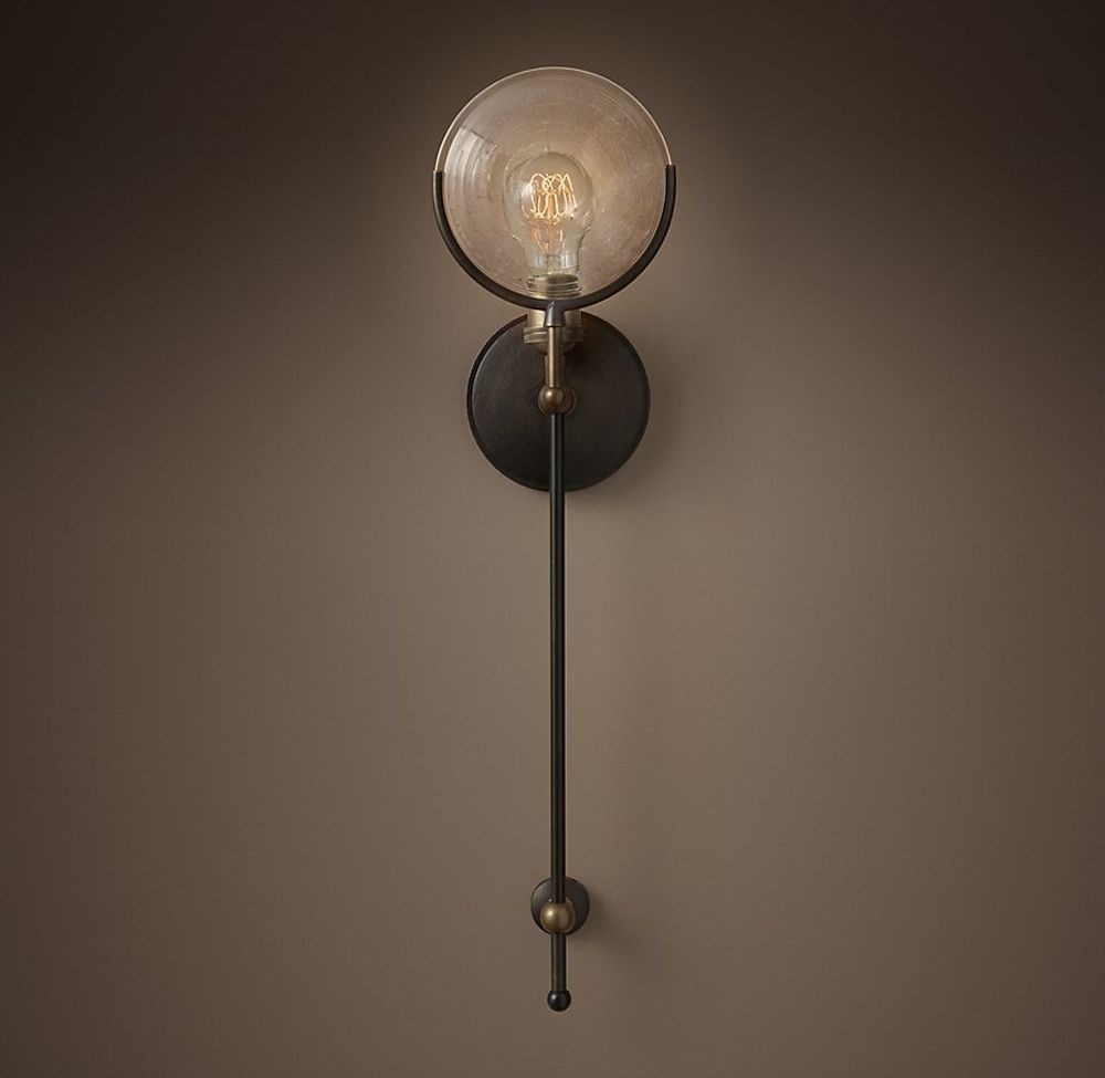 бра Gaslight Lens Sconce L