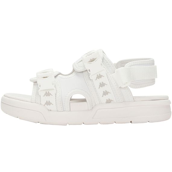 Kappa Fabric Slip-Resistant Sandal 'White'