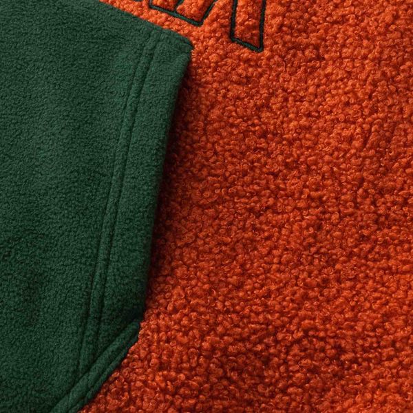 Худи Little Lamb зелено-оранжевый - фото 10