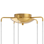 L5T747433 Люстра TUBO LED 25W 1500LM 25G ЗОЛОТО 3000K (574723+747433 (5шт)