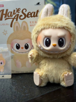 Дизайнерские игрушки Labubu the Monsters Have a Seat, Beige