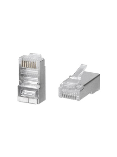 Коннектор RJ-45(8P8C) кат.5E экранир. универс. (уп.100шт) TOKOV ELECTRIC TKE-CN-5E24-STP