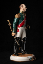 Статуэтка. Фарфор. Солдат. Сенявин Дмитрий Николаевич - Русский флотоводец. Россия