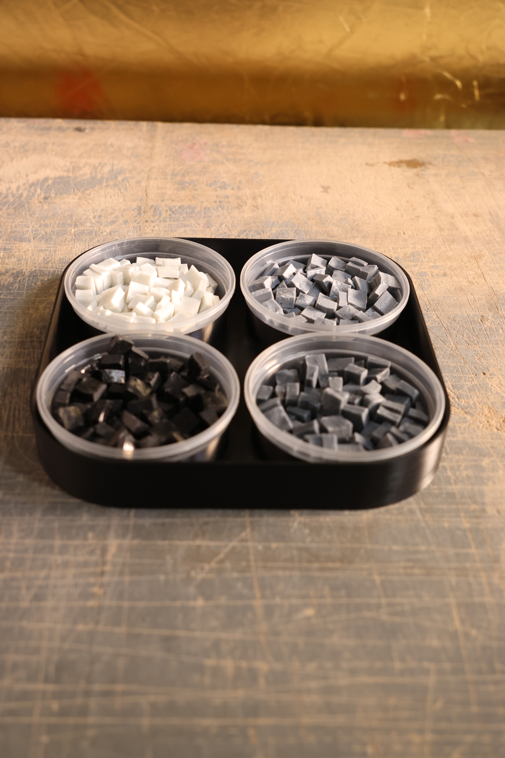 Модуль палитры MELTI P1-1.6, колотая смальта 10х10 мм, 600 гр