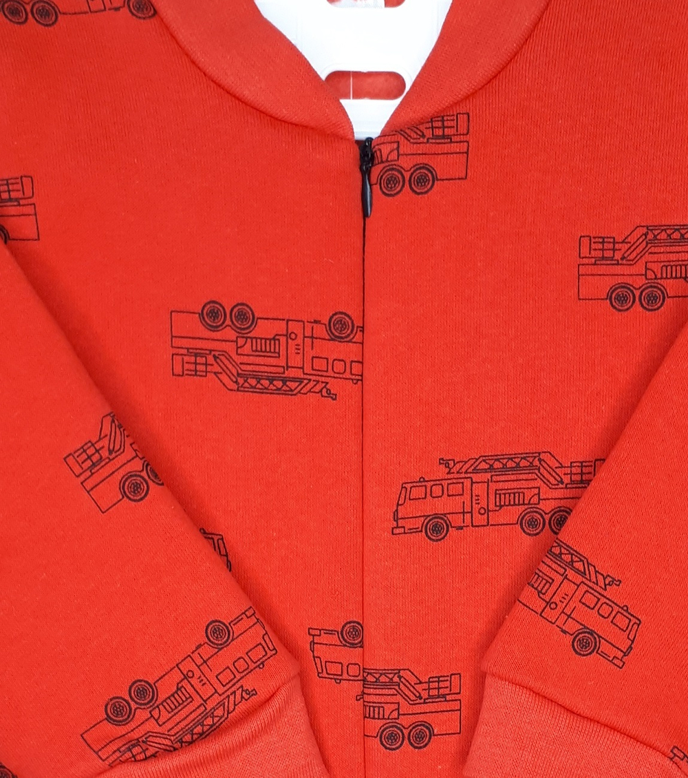 Комбинезон Пожарная машина 2 (красный)