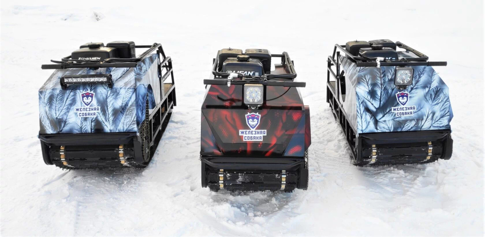 Мотобуксировщик ЖЕЛЕЗНАЯ СОБАКА M500 15 л.с