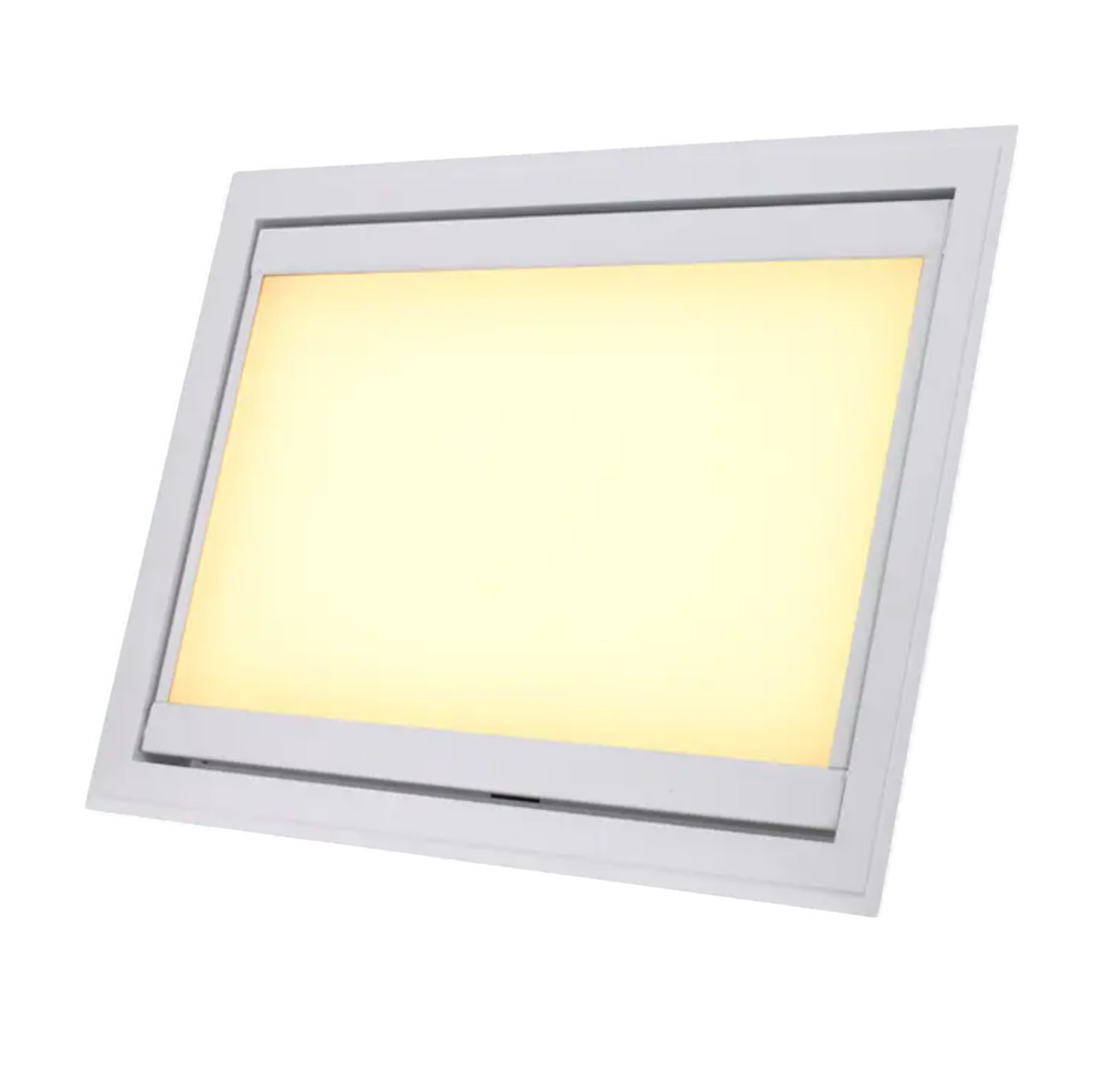 Embedded Electric Flip LED Tricolor Light 200W — встраиваемый поворотный триколор 3000–6000K