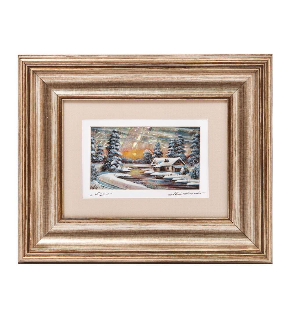 Народные промыслы ШК-55/215-02 Панно «Зимний пейзаж»