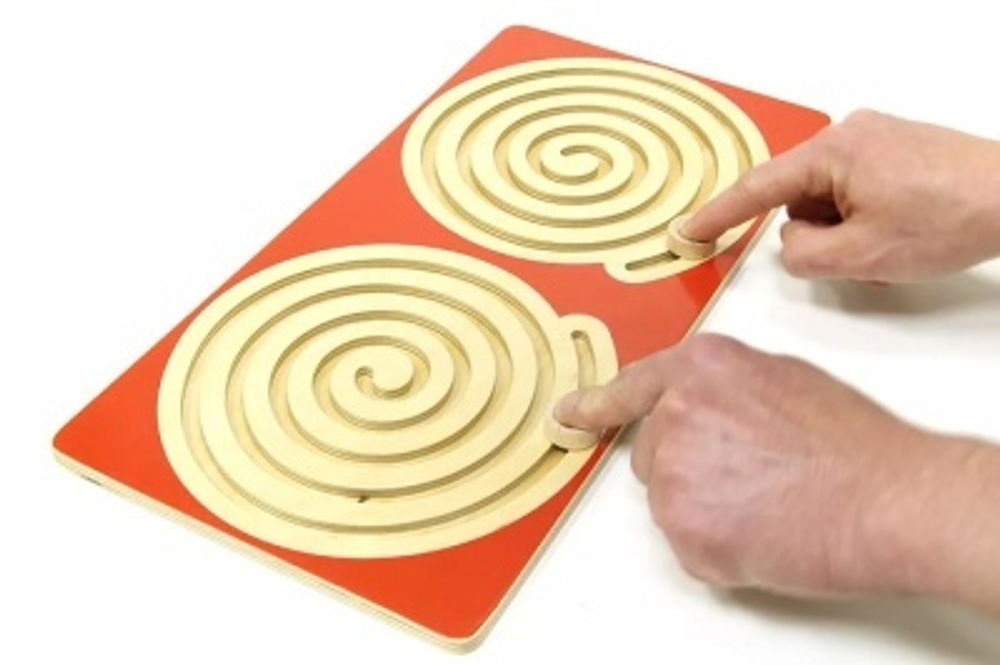 Комплект дидактических лабиринтов с подставкой