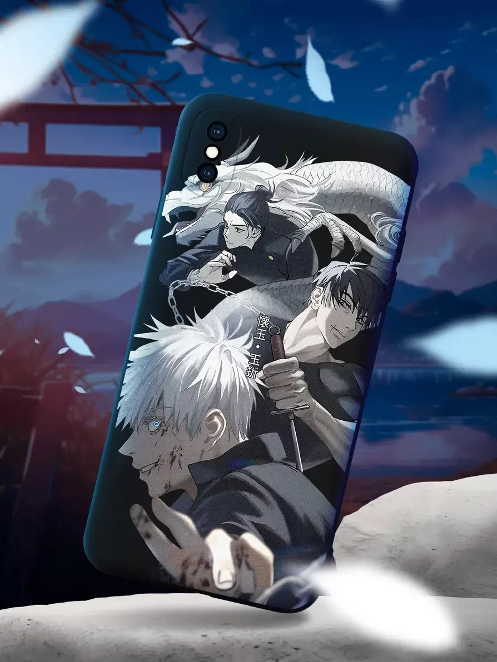 Чехол на iPhone X с принтом