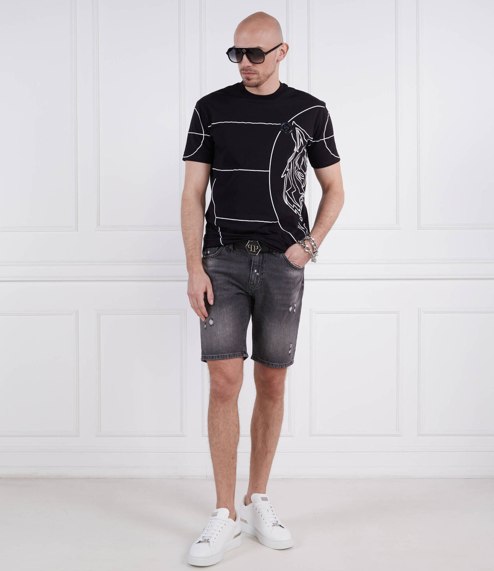 Футболка Plein Sport - черный(MTK6319 SJY001N)