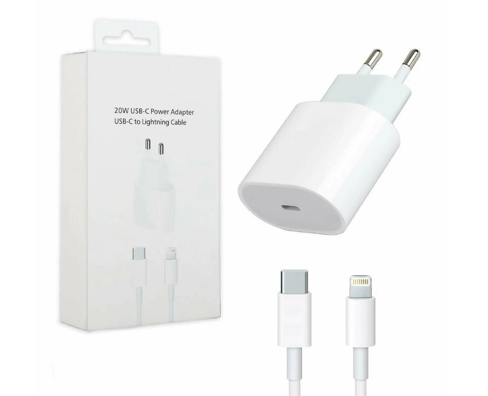 Зарядное устройство 20W USB-C to Lightning