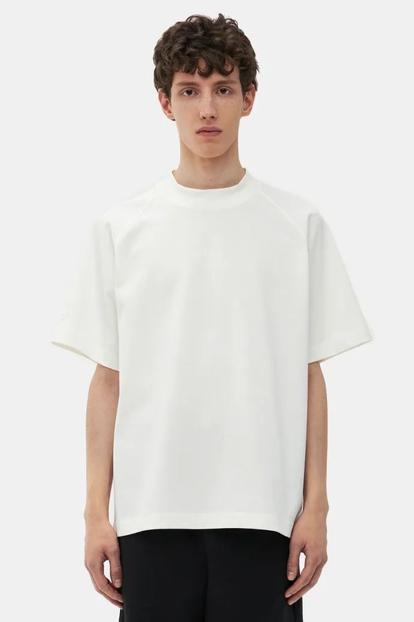 Футболка свободная плотная белая - фото 2