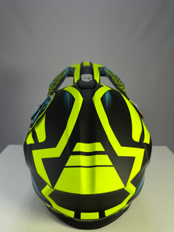 Шлем Airoh WRAAAP CYBER Yellow Matt