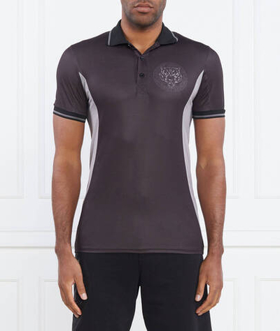 Поло SS Plein Sport - черный(MTK6338 STE003N)