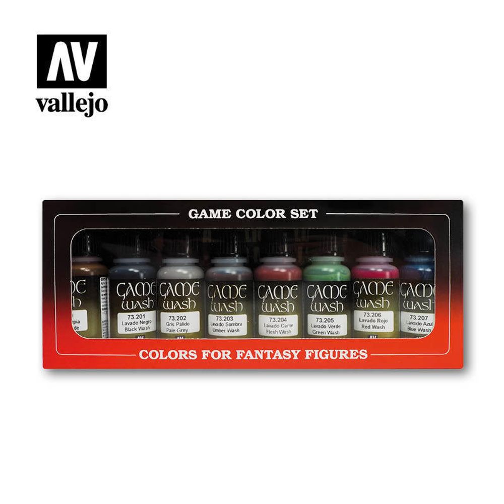 GAME COLOR SET: WASHES (8)