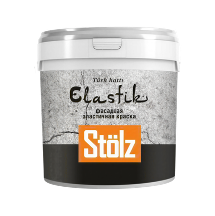 Elastik - фасадная краска, которая САМА закрывает трещины! 🤯 | Stolz (Турция)