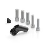 BS324 RIZOMA NAMIC STREET LH ALUMINIUM MIRROR W/ BS887 ADAPTERS