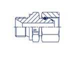 Соединение PFN BSP 1.1/2 - BSP 1.1/2