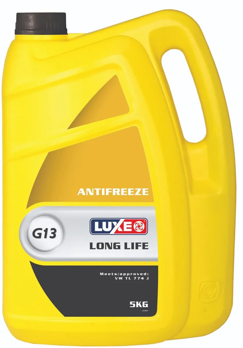 Антифриз Luxe Long Life G13, желтый, 5 кг