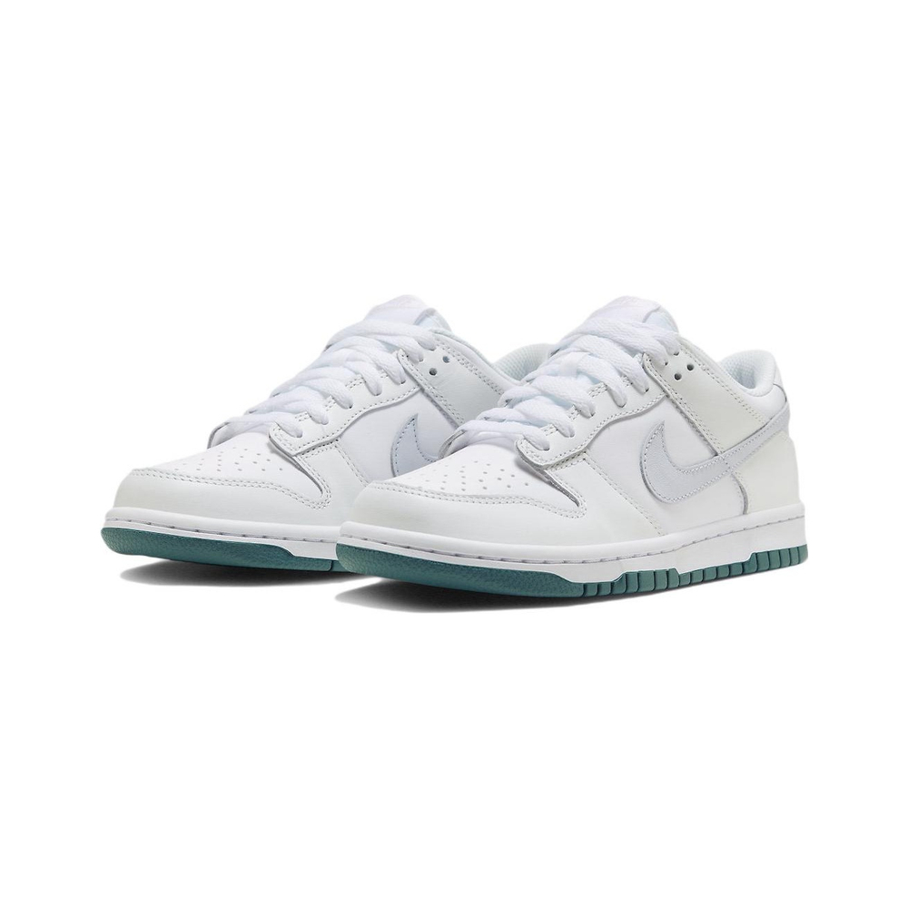 Кроссовки Nike Dunk Low White Grey Teal